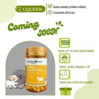 Viên uống Healthy Care Sheep Placenta 5000mg 100 viên của Úc - Nhau thai cừu Healthy Care