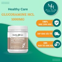Viên uống Healthy Care Glucosamine HCL 1000mg- Hỗ trợ bổ sung chất nhầy, giảm đau xương khớp[Cam kết hàng chuẩn Úc]
