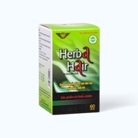 Viên uống Herba Hair Kingphar hỗ trợ giảm tình trạng tóc gãy rụng tóc (60 viên)
