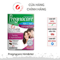 Viên uống Him and Her Conception Pregnacare hỗ trợ sinh sản cho vợ chồng