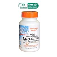 Viên Uống Hỗ Trợ Bệnh Nan Y Các Bệnh Về Gan Và Chống Lão Hóa Doctor’s Best High Absorption Curcumin 120 Viên