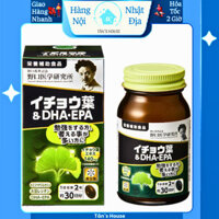 Viên uống hỗ trợ bổ não DHA & EPA Noguchi Ginkgo Nhật Bản 60 viên