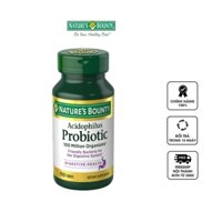Viên uống hỗ trợ bổ sung lợi khuẩn Nature's Bounty Acidophilus Probiotic