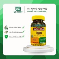Viên Uống Hỗ Trợ Bổ Sung Sắt Nature Made Iron 65mg, 365 viên