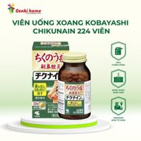 Viên uống hỗ trợ cải thiện viêm xoang Kobayashi Chikunain 224 viên
