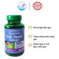 Viên Uống Hỗ Trợ Chức Năng Gan Puritan's Pride Milk Thistle Extract 1000mg, Lọ 180v