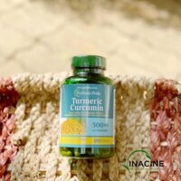 Viên uống hỗ trợ dạ dày Tinh Chất Nghệ Vàng Puritan's Pride Turmeric Curcumin Của Mỹ, 180 viên