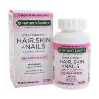 Viên uống hỗ trợ da móng tóc hair skin nail 250 viên-Nature’s Bounty Hair Skin & Nail các loại