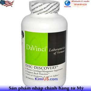 Viên uống hỗ trợ điều trị bệnh thoái hóa cột sống và đĩa đệm Davinci Disc Discovery 180 viên