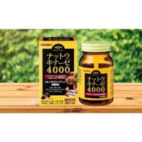 Viên uống hỗ trợ điều trị đột quỵ, tai biến Nattokinase 4000FU Orihiro 60 viên