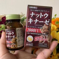Viên uống hỗ trợ điều trị tai biến, phòng chống đột quỵ Nattokinase 2000FU Orihiro – Nhật Bản