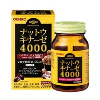 Viên uống hỗ trợ điều trị tai biến Nattokinase 4000FU Orihiro 60 viên