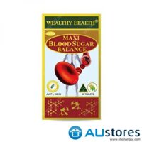 Viên uống hỗ trợ điều trị tiểu đường Wealthy Health Maxi Blood Sugar Balance 60 viên