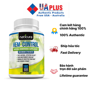 Viên uống hỗ trợ điều trị trĩ Naticura Hem Control
