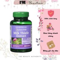 Viên uống hỗ trợ gan Puritan's Pride Milk Thistle Extract 1000mg 180 viên