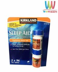 Viên uống hỗ trợ giấc ngủ ngon Kirkland Signature Sleep Aid 2 hộp x96 viên
