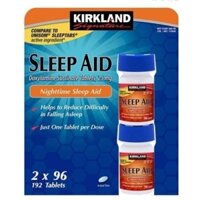 Viên uống hỗ trợ giấc ngủ ngon Kirkland Sleep Aid 25mg 96 viên