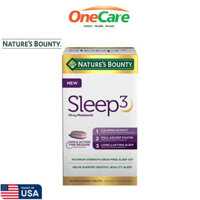 Viên uống hỗ trợ giấc ngủ Nature’s Bounty Sleep3 Melatonin 10mg 120 viên