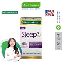 Viên uống hỗ trợ giấc ngủ Nature’s Bounty Sleep3 Melatonin 10mg 120 viên