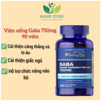 Viên uống hỗ trợ giấc ngủ, giảm căng thẳng Gaba 750mg 90 viên