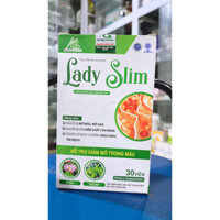 Viên Uống Hỗ Trợ Giảm Cân Lady Slim Hộp 30 Viên