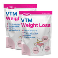 Viên uống hỗ trợ giảm cân VTM Weight Loss giúp phân giải mỡ thừa, giảm cảm giác thèm ăn - gói 60 viên