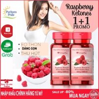 Viên uống hỗ trợ giảm cân Puritan's Pride Raspberry Ketones & White Kidney Bean 600mg Complex 60 viên