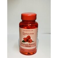 Viên uống hỗ trợ giảm cân Puritan's Pride Raspberry Ketones and White Kidney Bean 60 viên