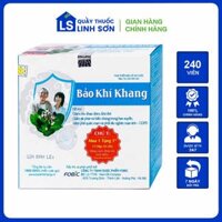 Viên Uống Hỗ Trợ Giảm Ho, Khó Thở Bảo Khí Khang (Hộp 2 Lọ X 120 Viên)