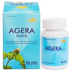 Viên Uống Hỗ Trợ Giảm Nghẹt Mũi, Viêm Xoang Agera Extra Kingphar 60 Viên