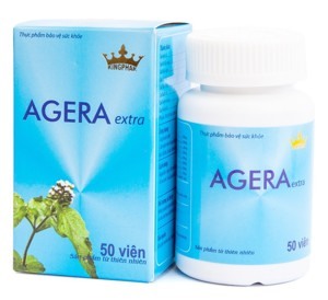 Viên Uống Hỗ Trợ Giảm Nghẹt Mũi, Viêm Xoang Agera Extra Kingphar 60 Viên