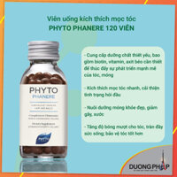 Viên uống hỗ trợ giảm rụng tóc Phyto 120v