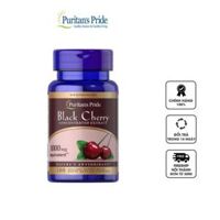 Viên uống hỗ trợ gút Puritan’s Pride Black Cherry 1000mg