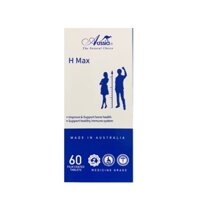 Viên Uống Hỗ Trợ Hệ Miễn Dịch và Chắc Xương- Phát Triển Chiều Cao - Aussia H-Max 60 capsle