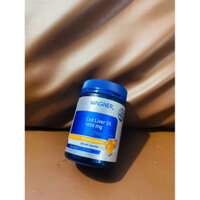 Viên uống hỗ trợ hệ miễn dịch và sức khoẻ tinh thần COD LIVER OIL 1000MG 200 viên hãng Wagner - Dầu gan cá Tuyết