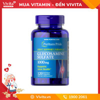 Viên Uống Hỗ Trợ Khớp Puritan'S Pride Glucosamine Sulfate 1000mg (Hộp 120 Viên)
