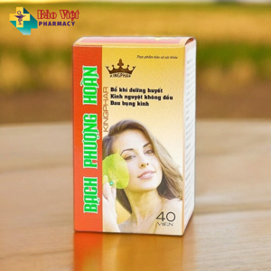 Viên uống hỗ trợ kinh nguyệt, phụ khoa Bạch Phượng Hoàn