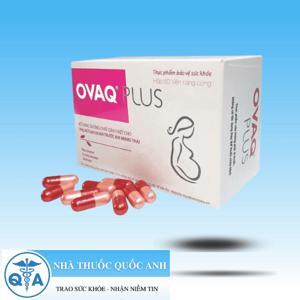 Viên Uống Hỗ Trợ Mang Thai Ovaq Plus 60 Viên