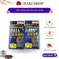 Viên uống hỗ trợ não bộ DHA 1000mg Nhật bản DHA&EPA 120 viên - Haki Japan