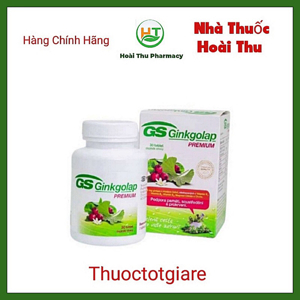 Viên uống hỗ trợ não bộ GS Ginkgolap Premium