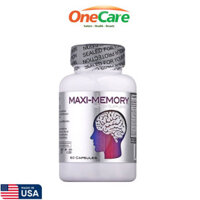 Viên uống hỗ trợ não tăng cường trí nhớ Nu-Health Maxi-memory 60 Viên