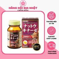 Viên uống hỗ trợ ngăn ngừa đột quỵ Nattokinase 2000FU Orihiro 60 viên