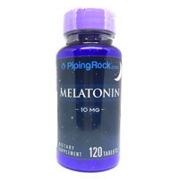 Viên uống hỗ trợ ngủ ngon Melatonin 10mg PipingRock 120 viên