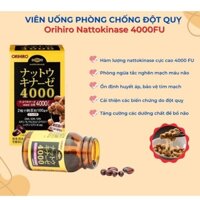 Viên uống hỗ trợ phòng chống đột quỵ và tai biến Nattokinase Orihiro 4000FU