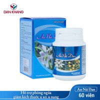 Viên uống hỗ trợ phòng ngừa và giảm kích thước u nang, u xơ An Nữ Đan Hộp 60 viên
