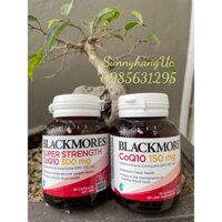 VIÊN UỐNG HỖ TRỢ SỨC KHỎE TIM MẠCH BLACKMORE COQ10 150mg & 300mg.