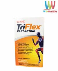 Viên uống hỗ trợ sụn khớp GNC TriFlex Fast-Acting 120 Caplets