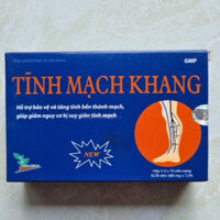 viên uống hỗ trợ suy giảm tĩnh mạch khang+ tặng kèm 2 vỉ rutinc uống kèm