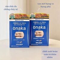 Viên uống hỗ trợ tan mỡ bụng Onaka Pillbox Nhật Bản Hộp 60viên
