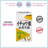 VIÊN UỐNG HỖ TRỢ TĂNG CƯỜNG TUẦN HOÀN NÃO ORIHIRO GINKO BILOBA 240 VIÊN (HÀNG CHÍNH HÃNG)